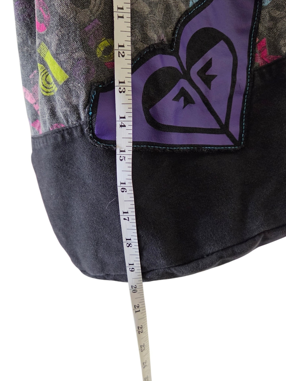 Throwback Y2K Roxy Drawstring Knapsack - Picture 11 of 11